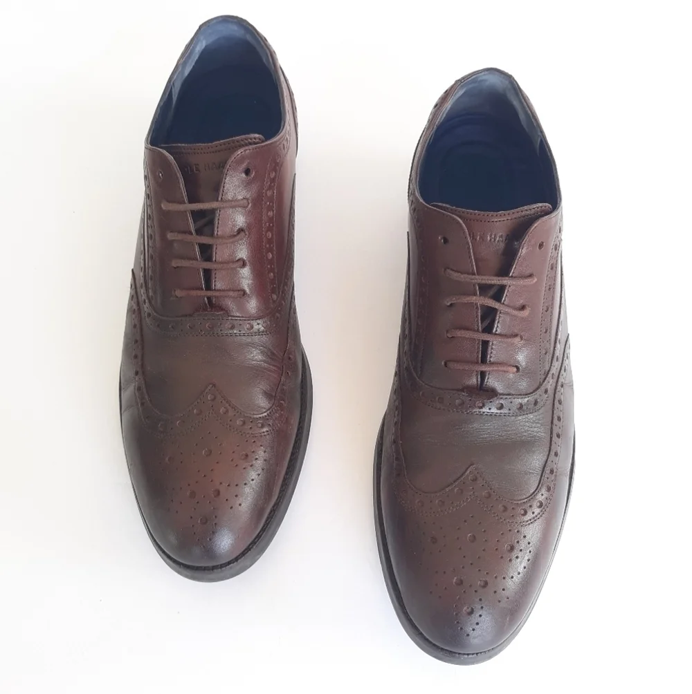 Cole Haan Grand OS Wingtip Oxford Dress Shoes size 10.5